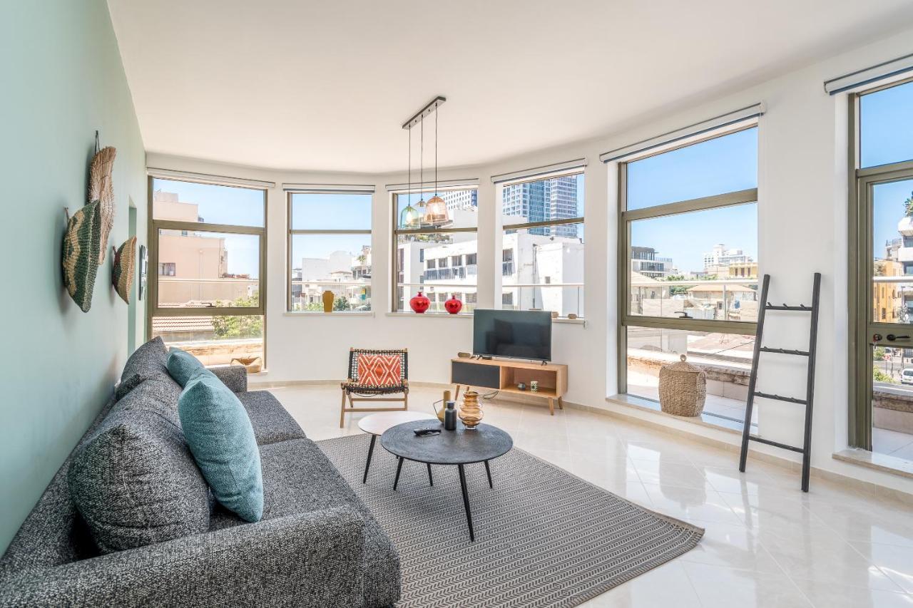 Superbe Apt Avec Terrasse Tres Proche De La Mer ! Tel Aviv-Jaffa Exterior foto